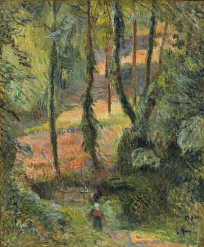 Sous-bois - Paul Gauguin